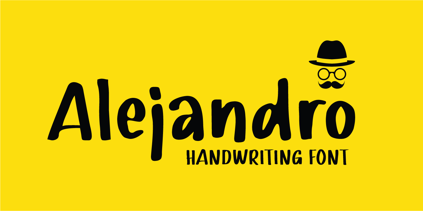 Alejandro Regular Font preview
